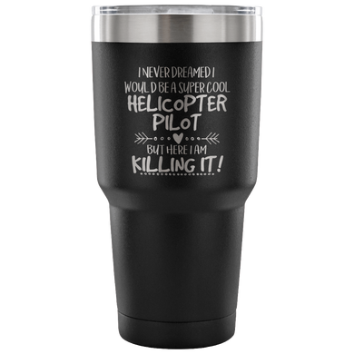 Helicopter Pilot Travel Coffee Mug