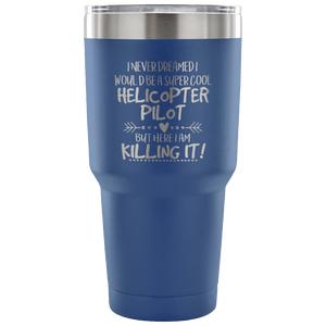 Helicopter Pilot Travel Coffee Mug