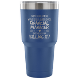 Financial Manager Travel Coffee Mug