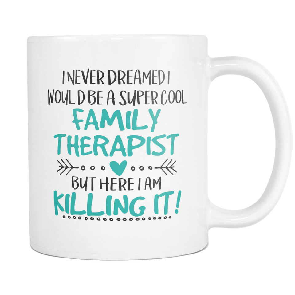 Super Cool Family Therapist Coffee Mugs