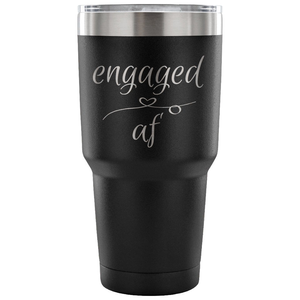 Engaged AF Travel Mug