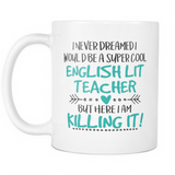 Super Cool English Lit Teacher Coffee Mug