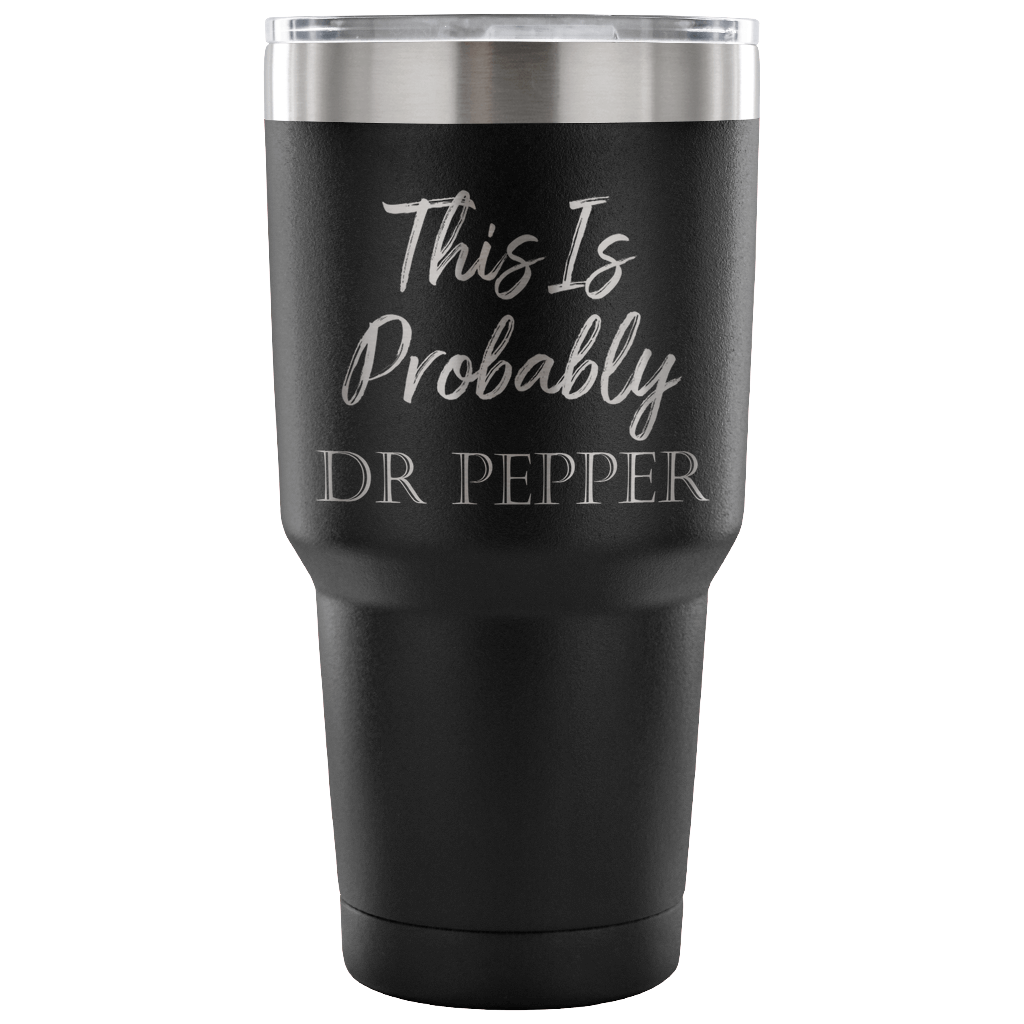 This is probably Dr pepper Tumbler –
