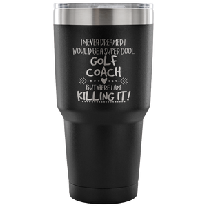Golf Coach Travel Coffee Mug