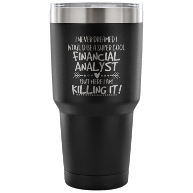 Financial Analyst Travel Coffee Mug