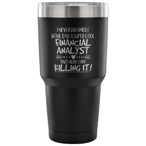Financial Analyst Travel Coffee Mug