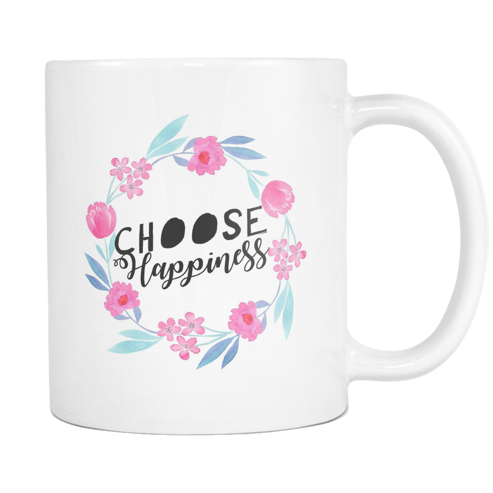 Choose Hapiness Coffee Mug