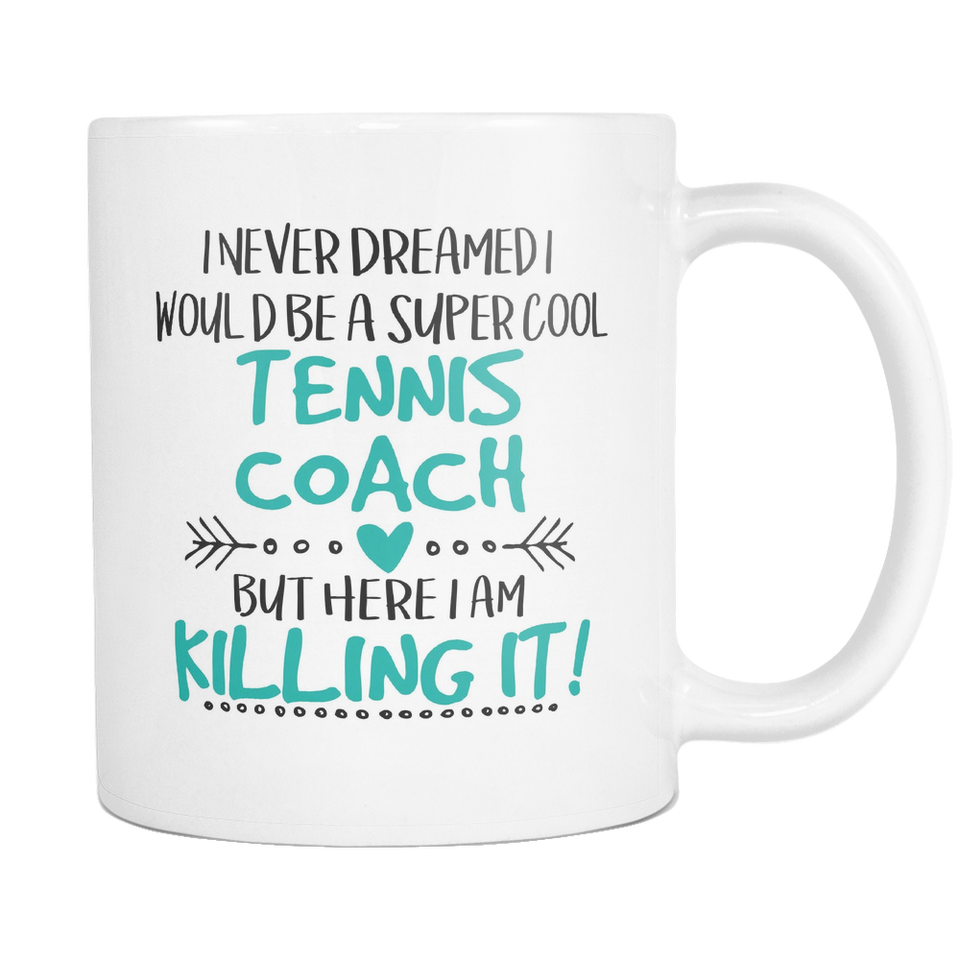 Tennis Coach Coffee Mug
