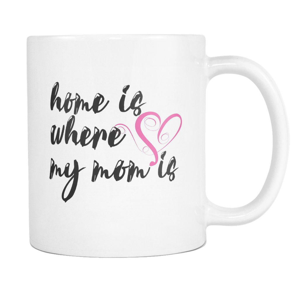 Home Is Where My Mom Is Coffee Mugs
