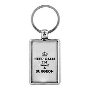 Keyring keep calm surgeon