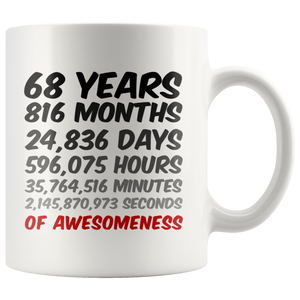 68 years mug