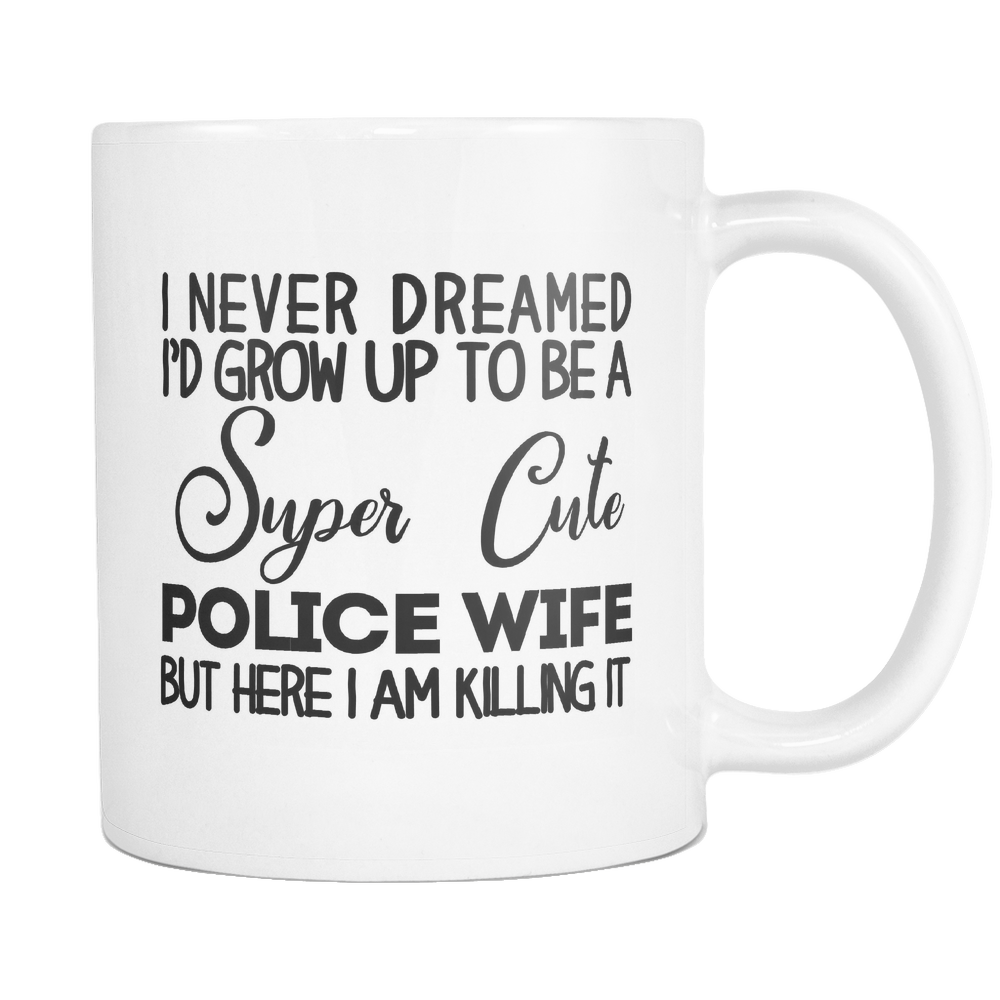 Super Cute Police Wife Mug