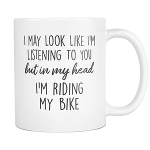 In My Head I'm Riding My Bike Mug