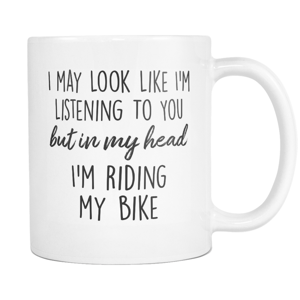 In My Head I'm Riding My Bike Mug