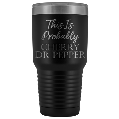 Cherry Dr. Pepper Tumbler