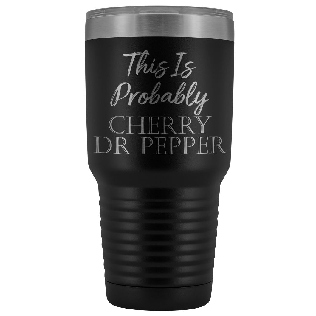 Cherry Dr. Pepper Tumbler