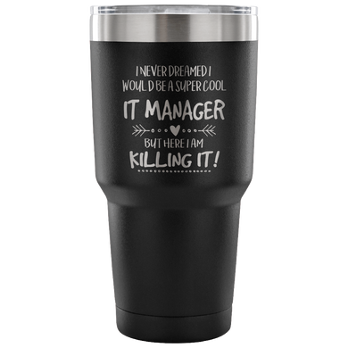 IT Manager Travel Coffee Mug