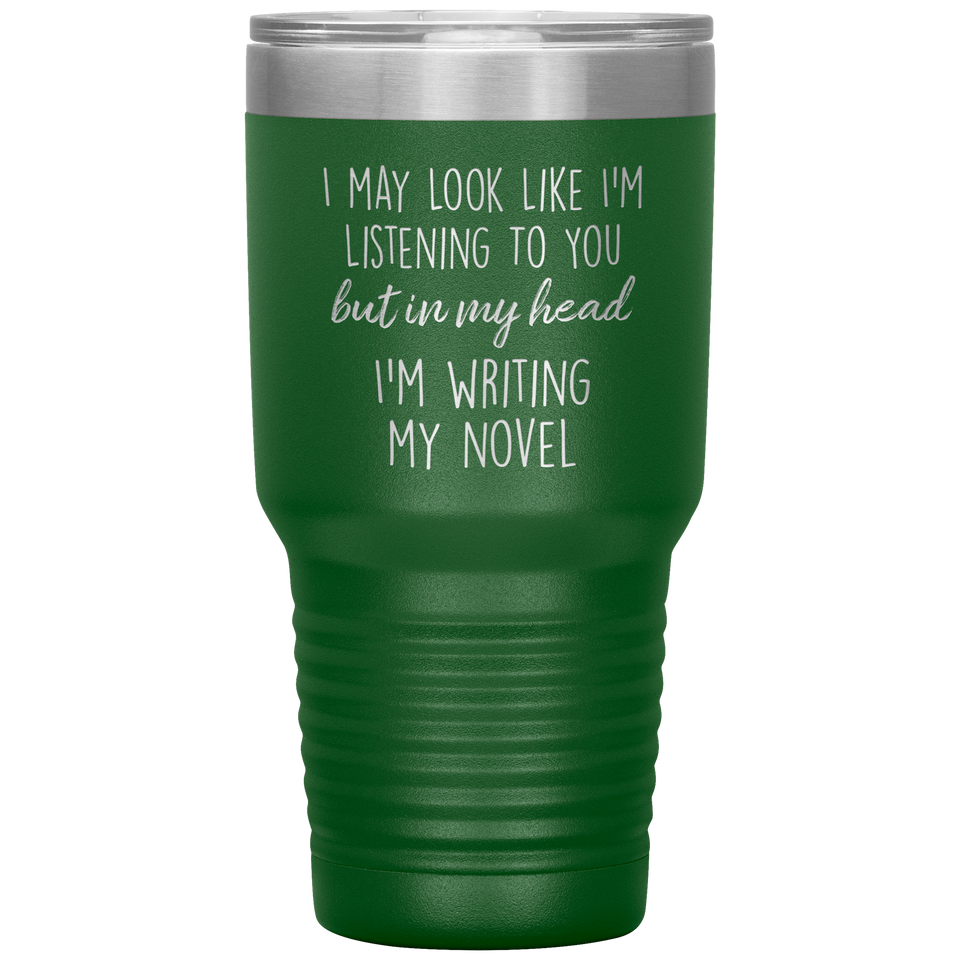 Writing My Novel Travel Tumbler