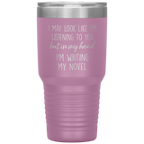 Writing My Novel Travel Tumbler