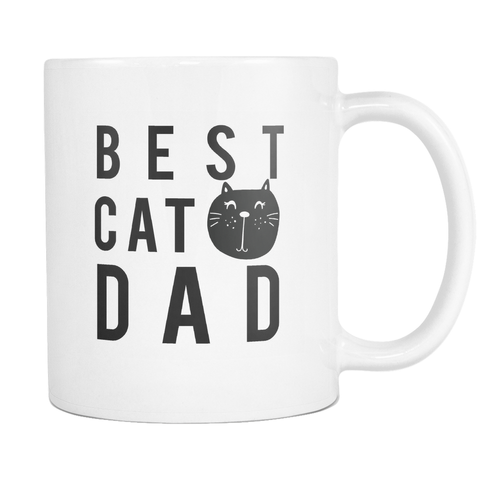 Best Cat Dad Coffee Mug