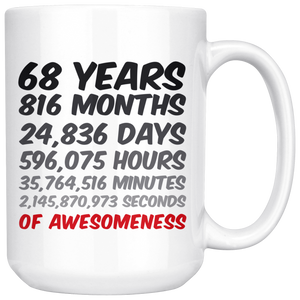 68 years mug