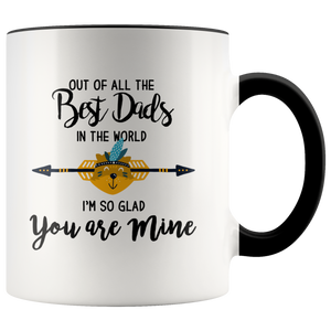Out of All The Best Dad Accent Mug