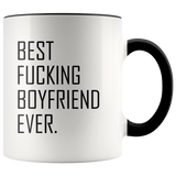 Best Fucking Boyfriend Ever Accent Mug