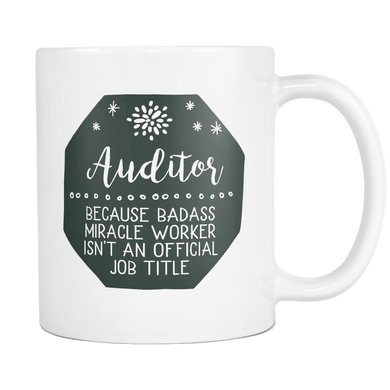 Badass Auditor Gift Mug
