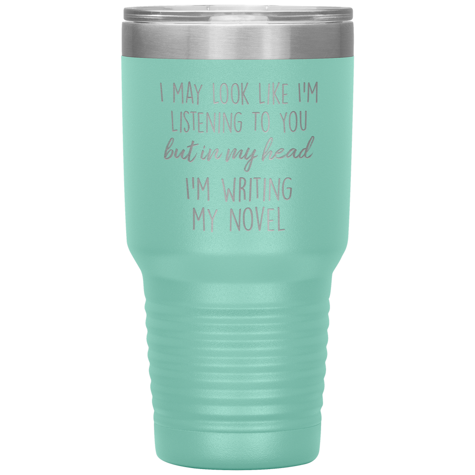 Writing My Novel Travel Tumbler