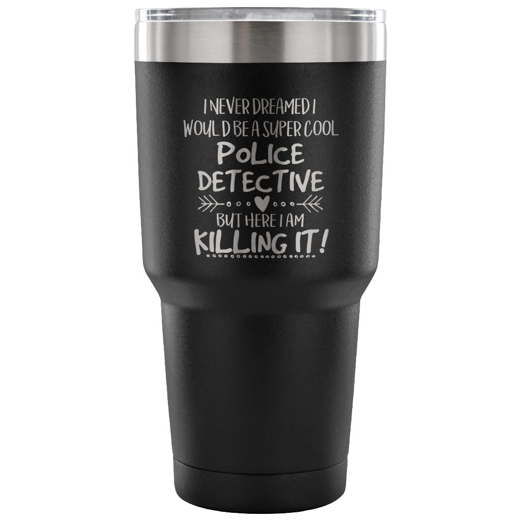 Police Detective Travel Coffee Mug