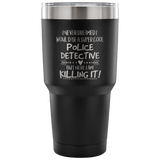 Police Detective Travel Coffee Mug