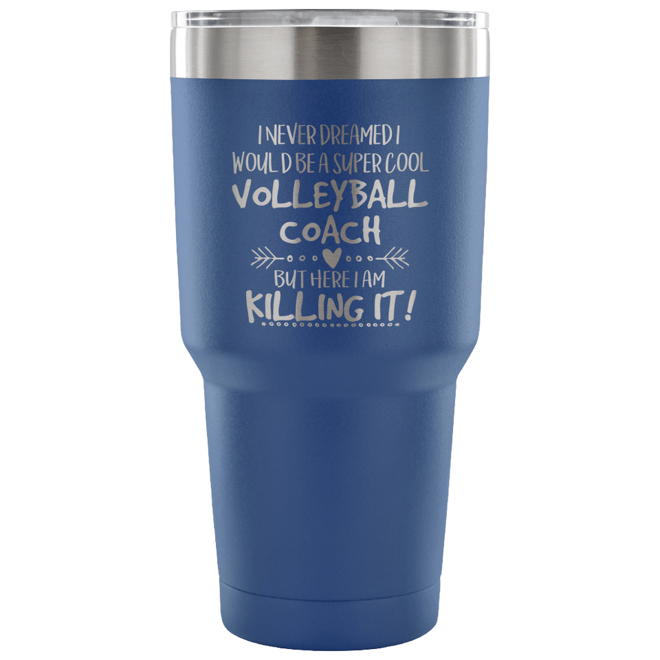 Volleyball Coach Travel Coffee Mug