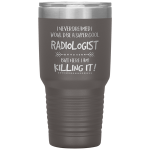 Male radiologist travel mug