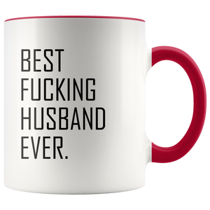 Best Fucking Husband Ever Accent Mug