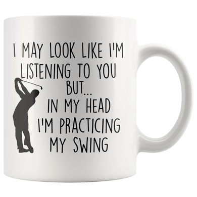 Funny Golf Mug For Men 11 & 15oz Humorous Golf Mug