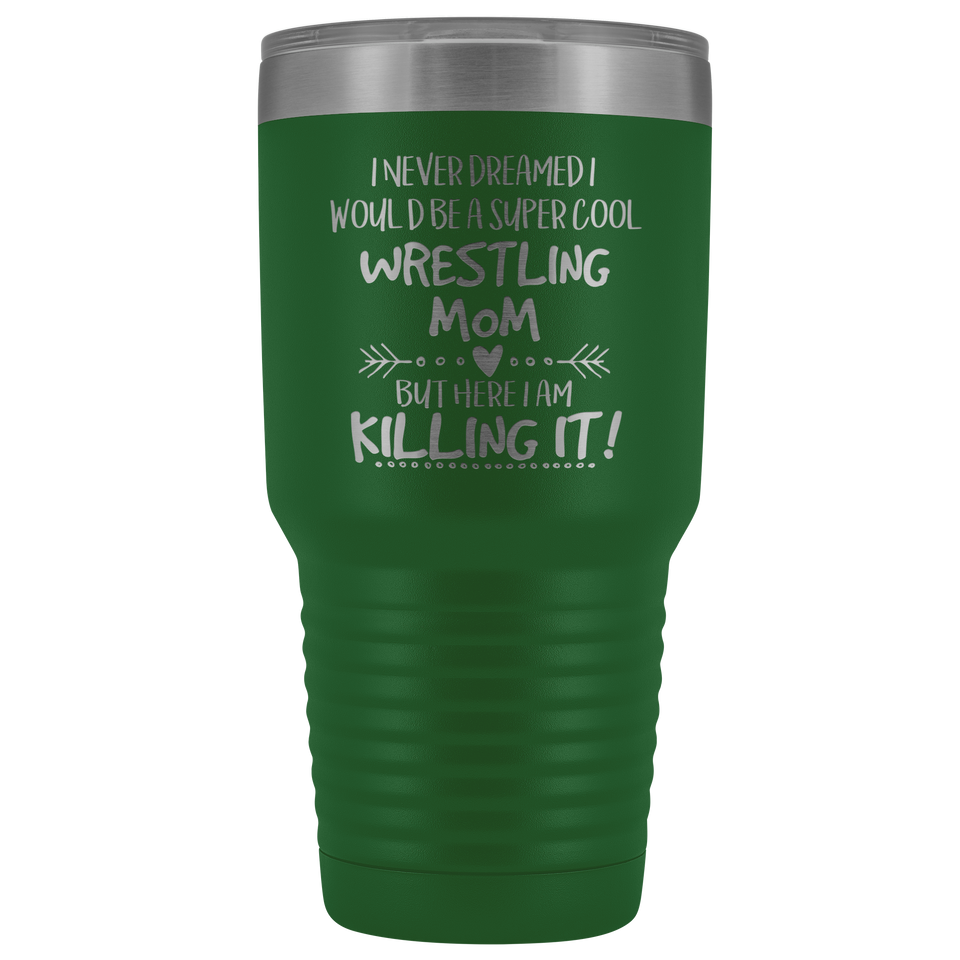 super cool wrestling mom Travel Mug