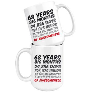 68 years mug