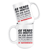 68 years mug