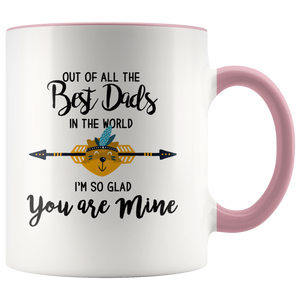 Out of All The Best Dad Accent Mug
