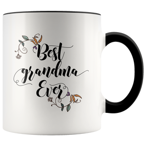 Best Grandma Ever Accent Mug