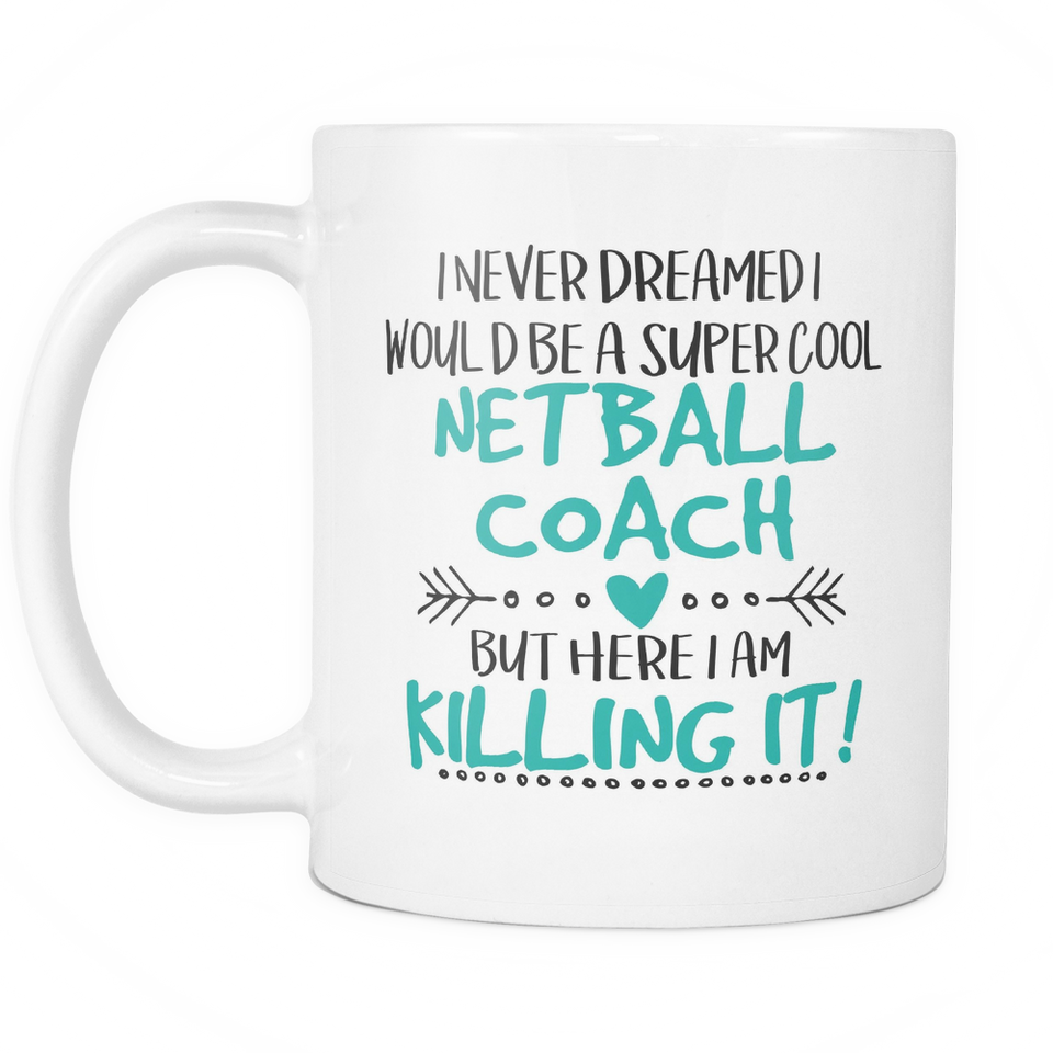 Netball Coach Coffee Mug