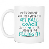 Netball Coach Coffee Mug