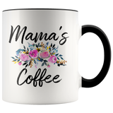 Mama's Coffee Accent Mug