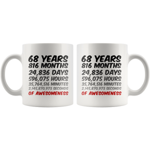 68 years mug