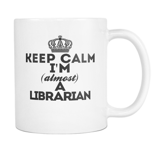 Keep Calm Librarian Coffee Mug