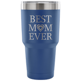 Best Mom Ever 2 Hearts Travel Mug