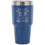 Airline Pilot Travel Coffee Mug